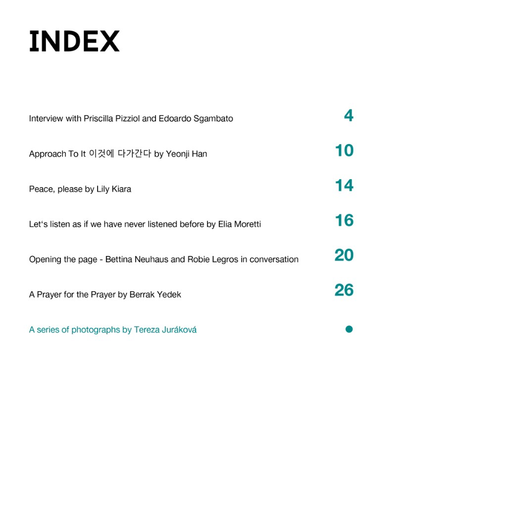 Obsah čísla, index